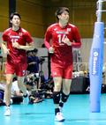 バレー男子代表が合宿公開