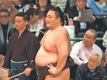 朝乃山、我慢の相撲　２連勝「充実感ある」