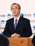 新潟知事、再稼働に近く考え示す