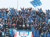 ５０００人超、サポーター後押し　カターレホーム開幕戦