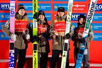 小林陵侑、高梨沙羅らの日本３位