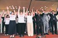 ＜県政回顧２０２５年＞参院選<br />野党系候補１８年ぶり当選　県内国政選で初の女性議員