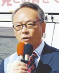 金にきれいな政治を　衆院選１区、青山了介氏（共産・新）