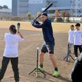 イチローさんが小中学生を指導