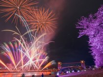 【プレミアム席あり】音楽花火×迫力の和太鼓で環水公園の特別な体験を！環水花火シンフォニーinスプリングナイト