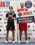 ハンド男子代表がパリＳＧと対戦