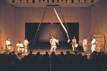 東大寺におりんの響き　太田さん（小矢部出身）らのグループ、高岡銅器使い演奏