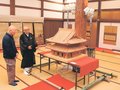 仏殿模型を特別展示　高岡・瑞龍寺で３日まで宝物紹介