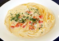 香箱ガニのクリームスパゲティ