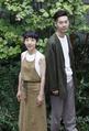 ハンバートハンバートの佐野遊穂(左)と佐藤良成=2023年