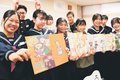 地産の規格外豆苗を漫画に　新湊南部中生制作、食品ロス削減や魅力発信