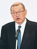 共同通信社論説委員長の永井利治氏が講演　となみ政経懇話会５月例会