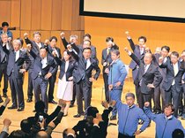 「政策総動員で前進」　富山市長選、藤井氏が事務所開き