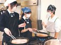 滑川高生、手料理を輪島の被災者へ　寄付金で食材用意、角煮や大学いも調理