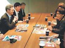 東京・大阪経由の強化を　台北の旅行会社、射水市長ら帰国