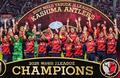 Ｊ１鹿島、９年ぶり９度目の優勝