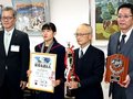 大沢野女子（富山）が全中駅伝準優勝報告　県庁訪問