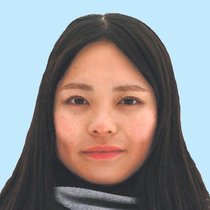 岡田（富山第一２）準優勝　高校選抜スキー女子Ｓ大回転