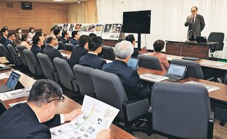 県議事堂で核廃絶訴え　被団協代表理事ら講演、「戦争起こしてはならない」