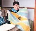 ＜宝物は何ですか？＞９<br />立山町・舘森睦子さん（９０）の初めての染色作品