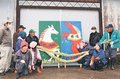 飛躍願い大絵馬制作　ファーム古沢（富山）、地元神社に奉納