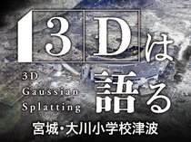 ４キロ内陸の宮城・大川小まで流木押し寄せる　３Ｄ画像分析で明らかに