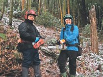 林業支える日系ブラジル人、現場のリーダーに　県西部森林組合、３０年以上受け入れ