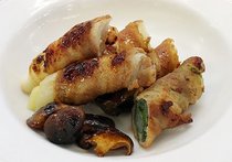 ネギの豚肉巻き焼き