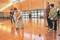 世代超えゲートボール　富山・八尾町大長谷地区住民と地域おこし隊