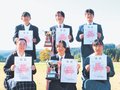女子佐々木８３でＶ３、白川８６で男子３連覇　県高校秋季ゴルフ