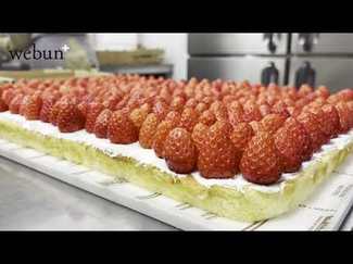 ＜ほっと口福　とやまのお菓子＞１９<br />イチゴのケーキ　Ｒｅｃｏｍｐｅｎｓｅ　ｒｏｕｇｅ（滑川市）