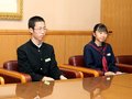 女子・大沢野「優勝目指す」、男子・雄山「力出し切る」　全中駅伝へ意気込み