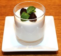 ココナツのパンナコッタ