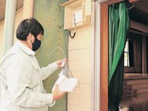 県内避難所などで「特設公衆電話」整備進む　災害時に使用、街頭での減少補う