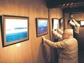富山湾の神秘、蜃気楼捉える　魚津の研究会、黒部で写真展