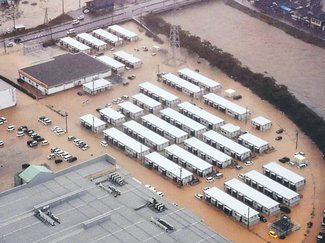 仮設住宅８００戸浸水　能登地震１０ヵ月、生活再建は停滞