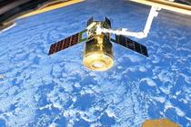 新型補給機が宇宙基地離脱