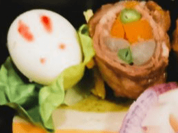 （95）ほんのひと手間かけるだけ🐰ウズラの卵が干支のウサギに【やちやちが行く！！】