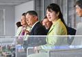 天皇ご一家、世界陸上観戦
