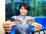 「バンちゃん」のアクリルキーホルダー＝魚津水族館