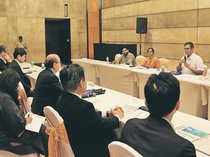 職員を２６年に出向意向　県インド経済訪問団で新田知事、チェンナイで州工業相らと懇談