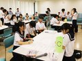 いじめ許さない学校つくろう　小矢部４中学校生徒会が情報交換、各校の取り組み発表
