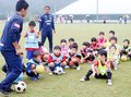 サッカー楽しもう　福光でカターレ少年教室