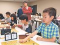 西田さん（小矢部・津沢小６）、光地さん（富山・堀川中２）Ｖ　県少年少女囲碁、７月全国へ