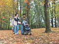 秋を踏みしめ散策　富山県中央植物園