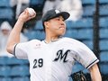 ロッテ西野（高岡出身）５回無失点　プロ野球オープン戦