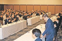 田畑氏「多大な悪影響」と陳謝　自民県連支部長会議、処遇引き続き協議