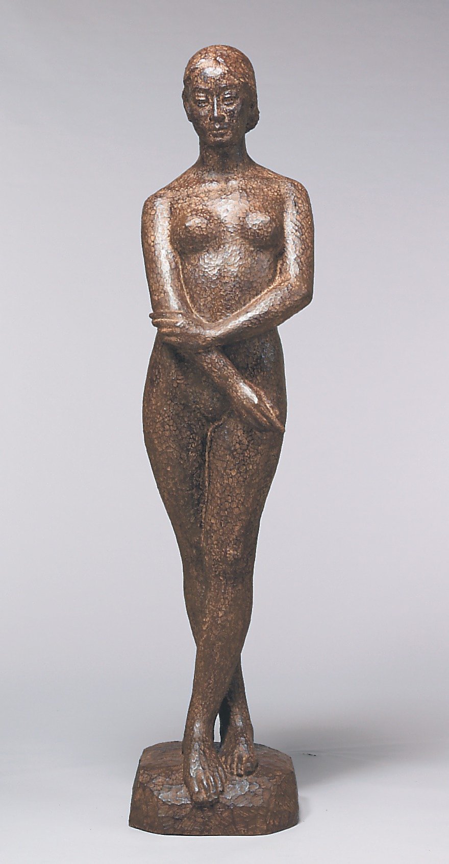 美の創造者たち 富山の日展作家＞3彫刻「時の流れに」／青山三郎