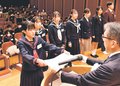 好成績、９８選手たたえ　北日本新聞スポーツ記録賞、陸上・水泳の県内中高生
