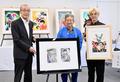 永井豪さんマジンガーＺ作品寄贈